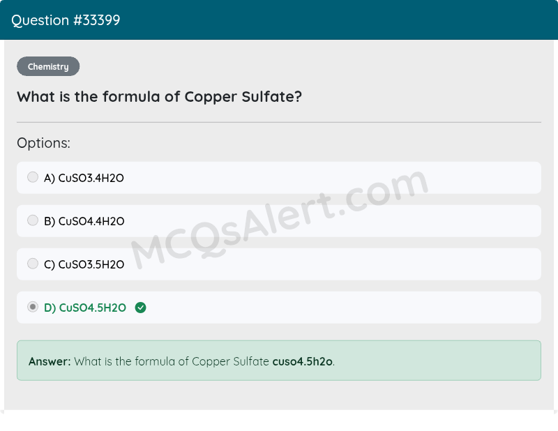 Question Screenshot