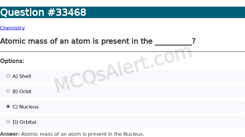 Question Screenshot