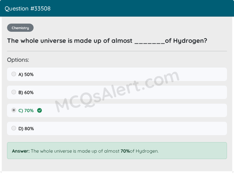 Question Screenshot