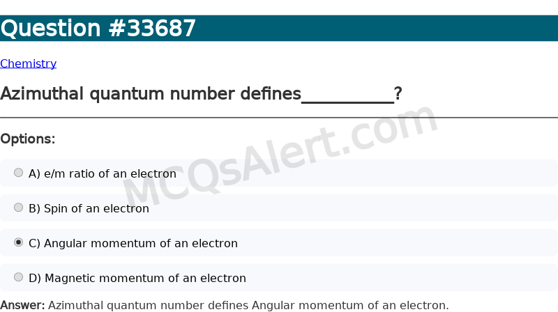 Question Screenshot