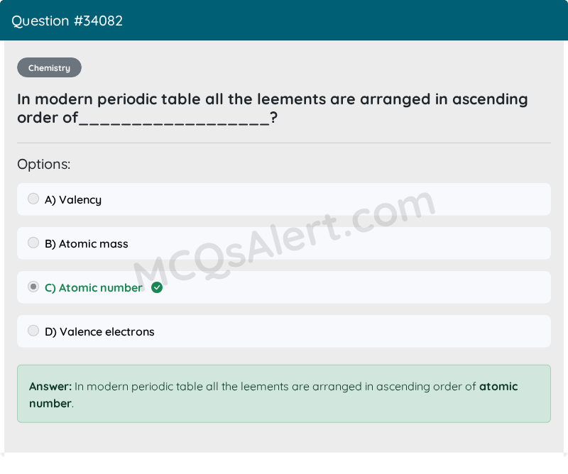 Question Screenshot