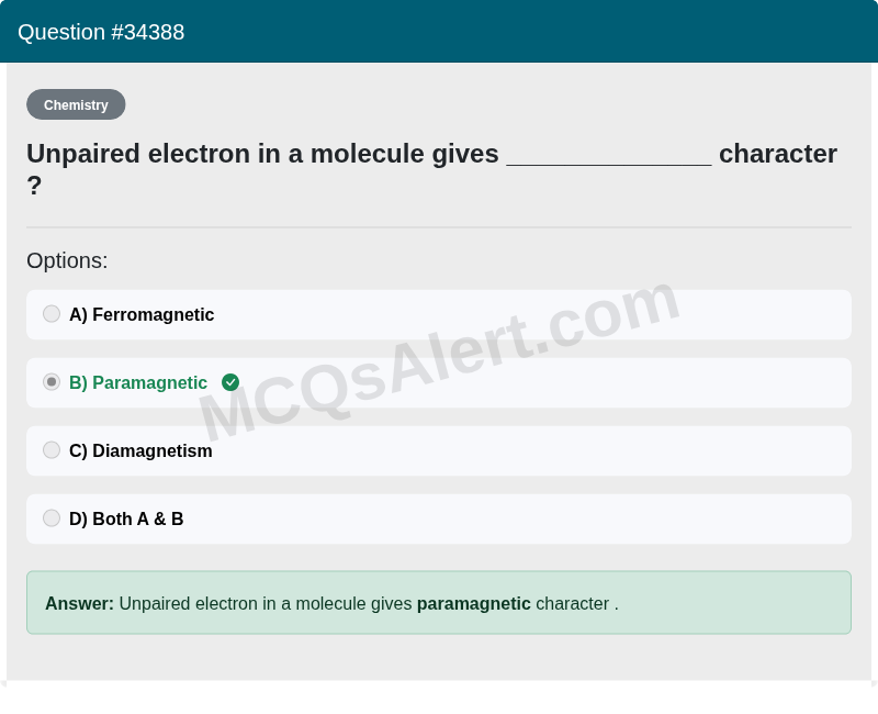 Question Screenshot