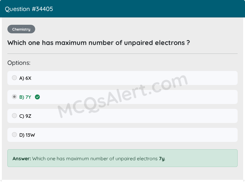 Question Screenshot