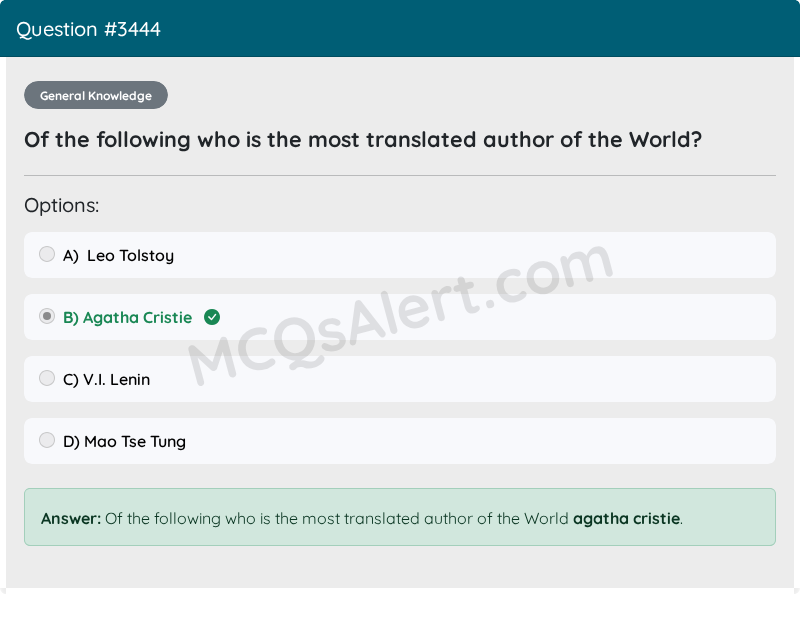 Question Screenshot