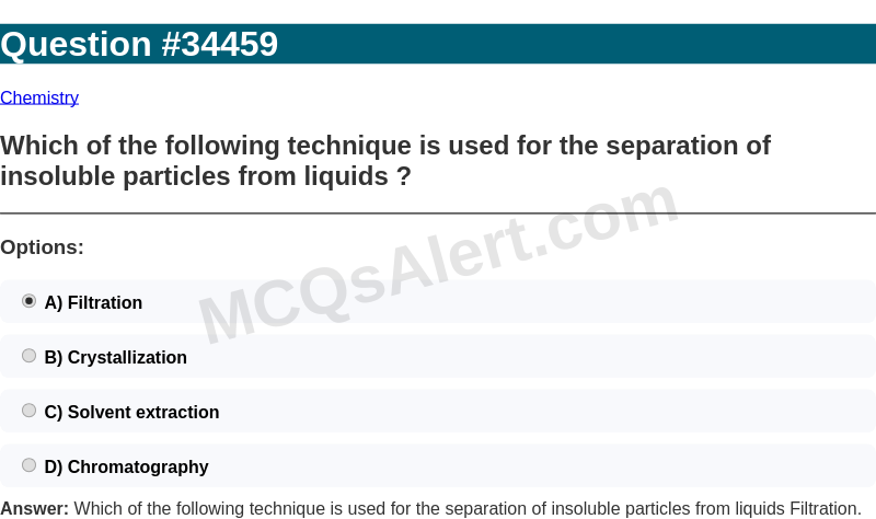 Question Screenshot