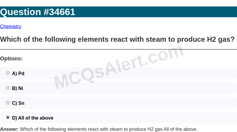 Question Screenshot