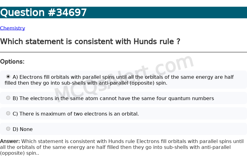 Question Screenshot