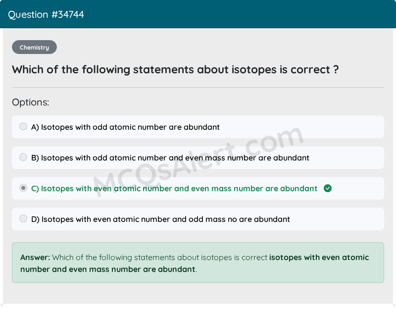 Question Screenshot