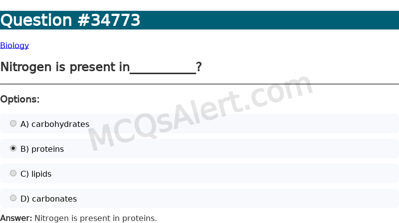 Question Screenshot