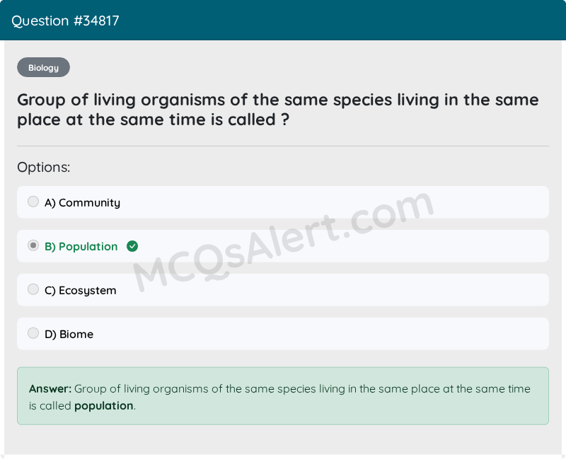 Question Screenshot