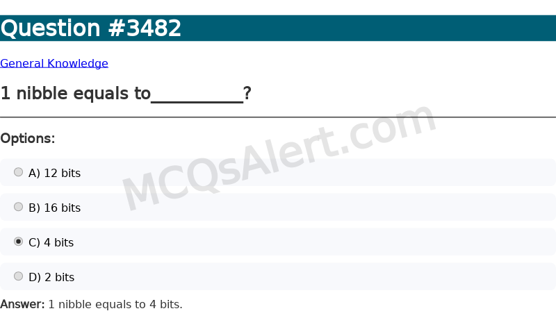 Question Screenshot