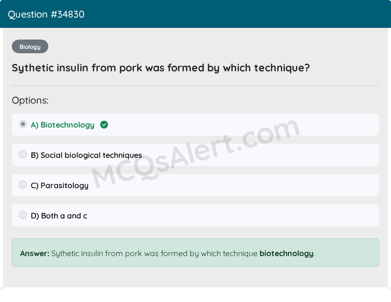 Question Screenshot