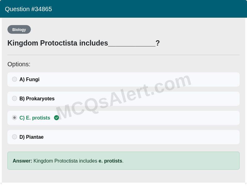 Question Screenshot