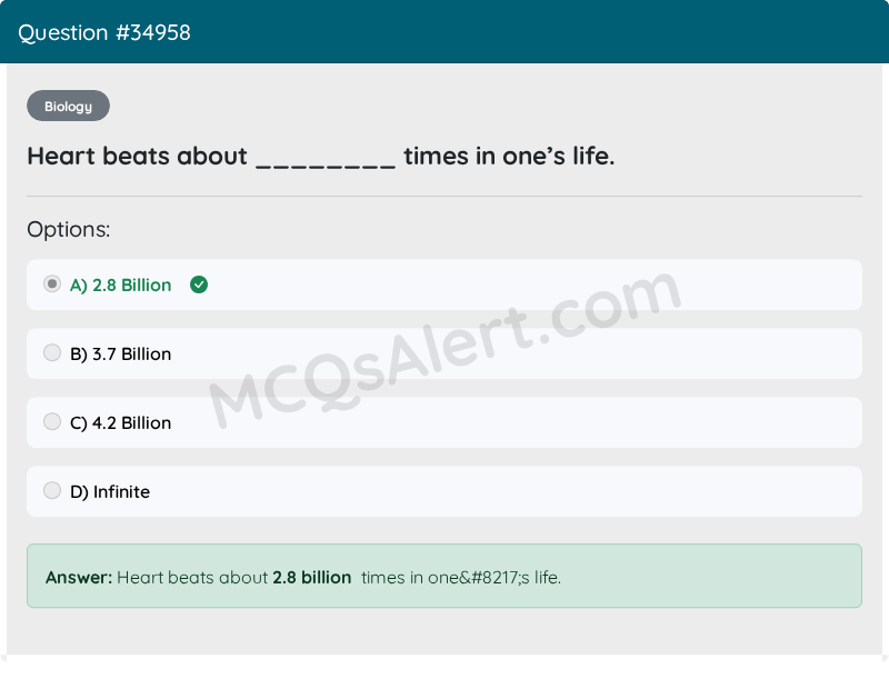 Question Screenshot