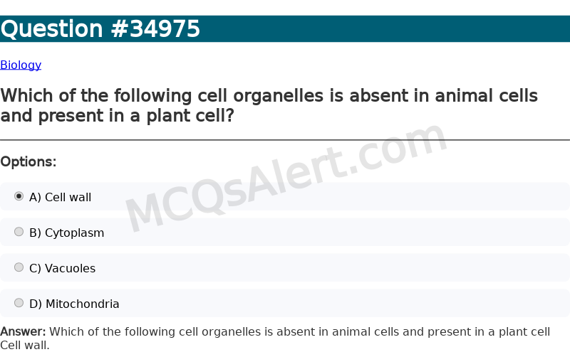 Question Screenshot