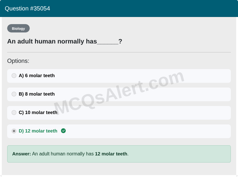 Question Screenshot