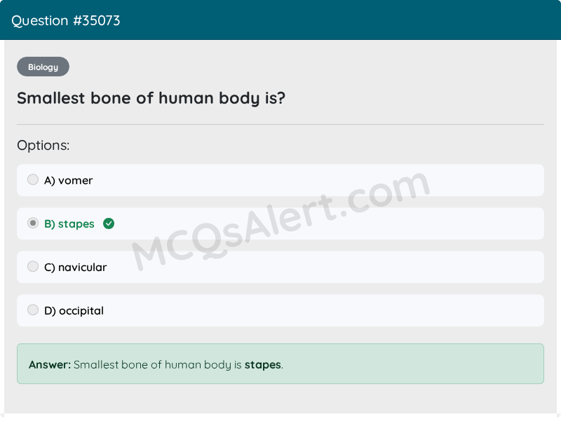 Question Screenshot