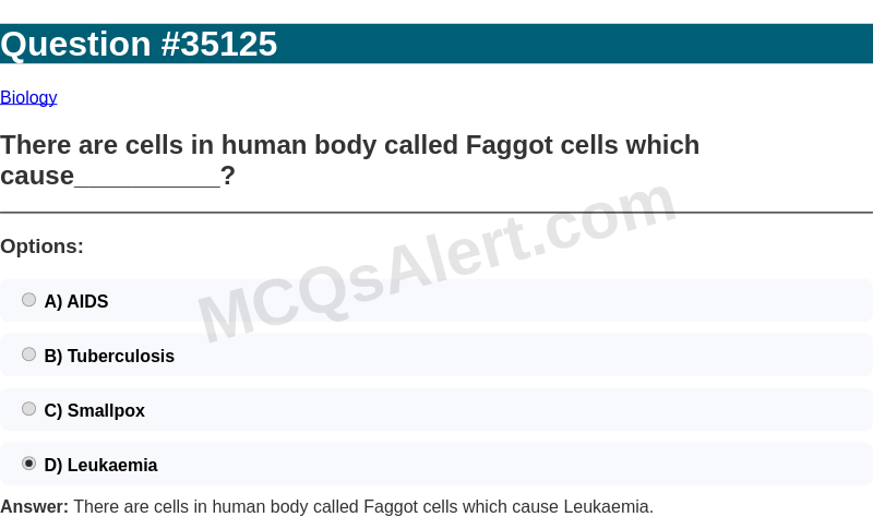 Question Screenshot