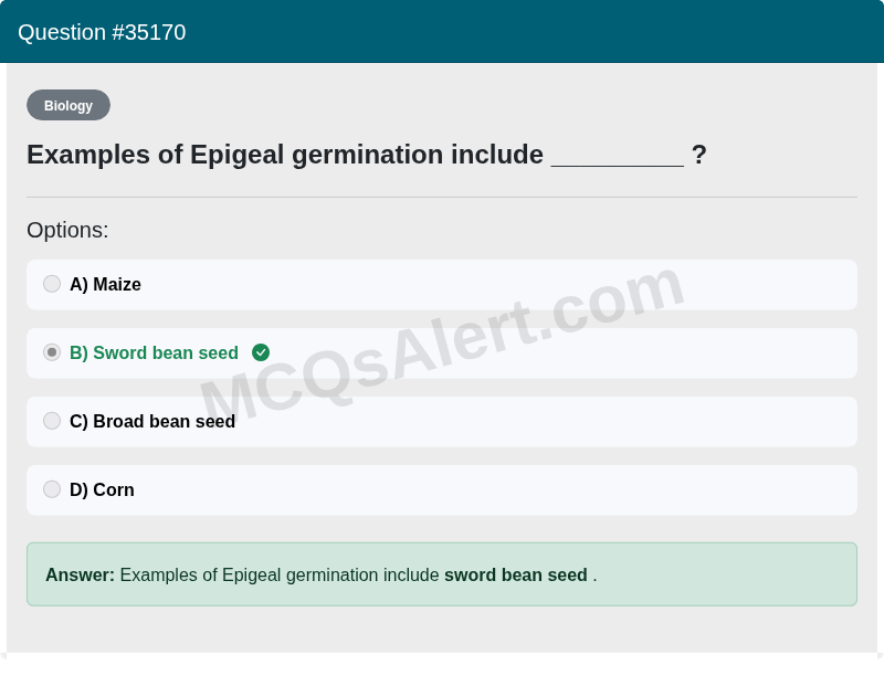 Question Screenshot