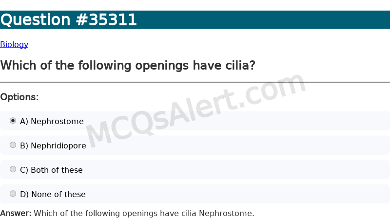 Question Screenshot