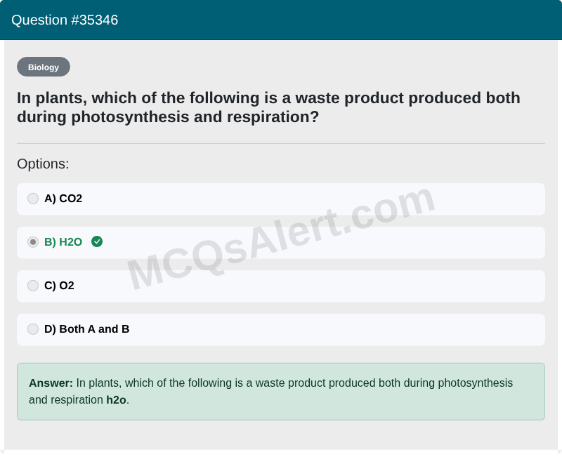 Question Screenshot