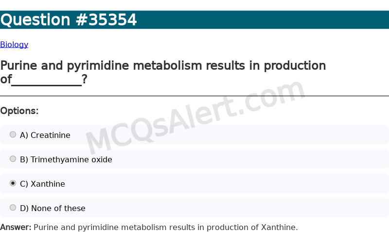 Question Screenshot