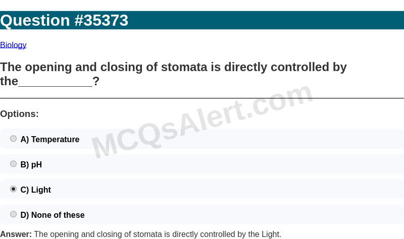 Question Screenshot