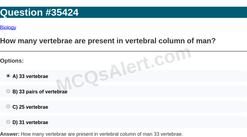 Question Screenshot