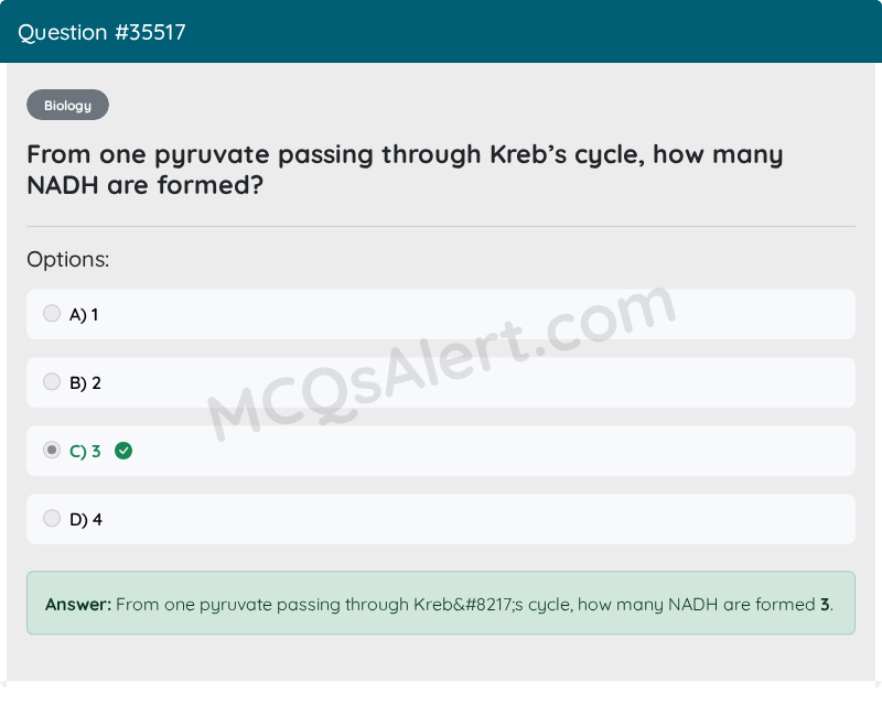Question Screenshot