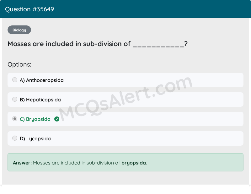 Question Screenshot