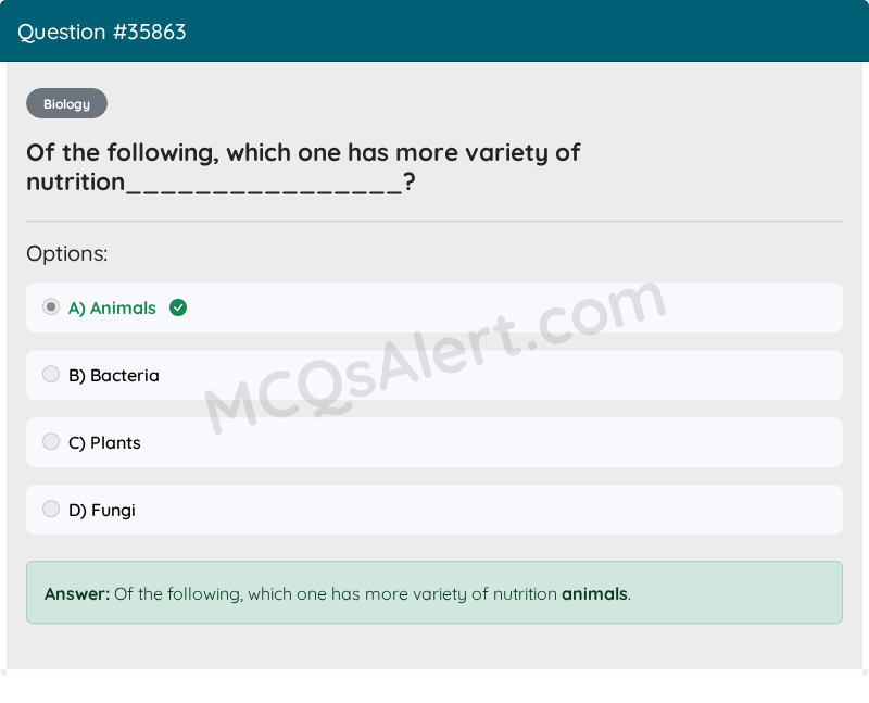Question Screenshot