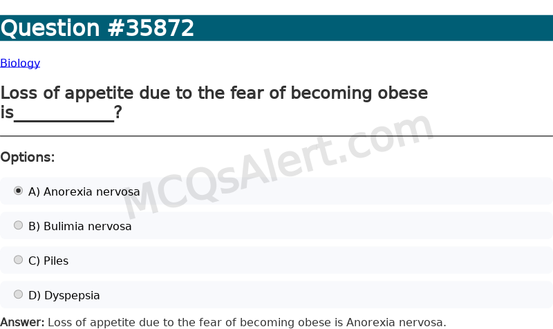 Question Screenshot