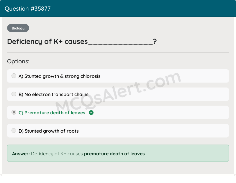 Question Screenshot