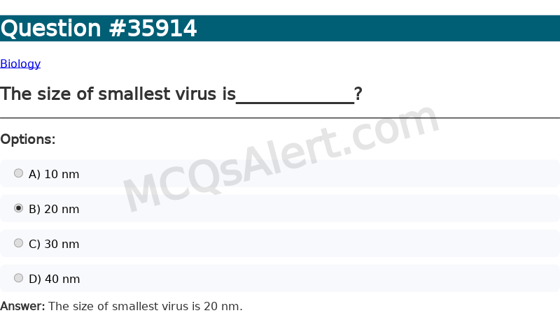 Question Screenshot