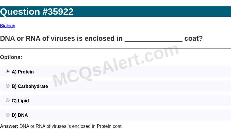 Question Screenshot
