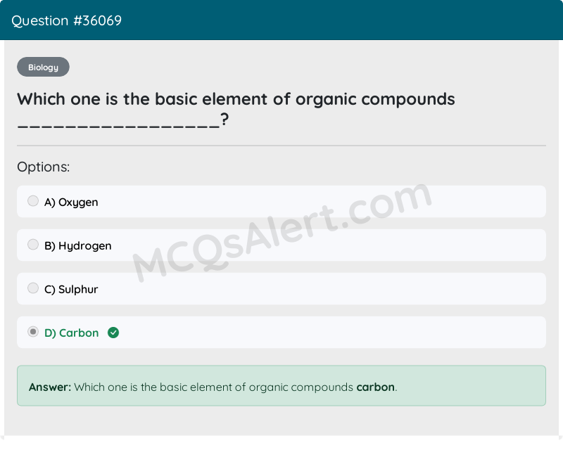 Question Screenshot