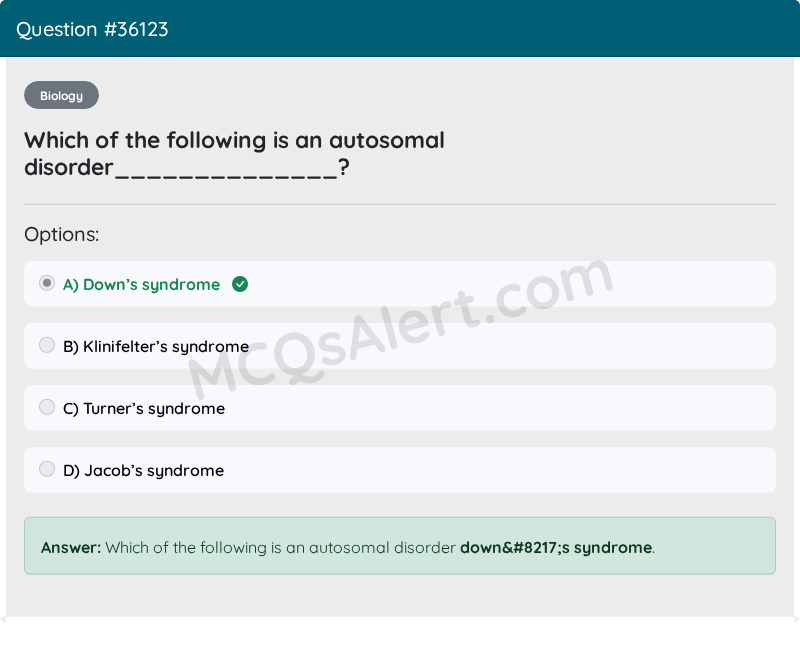 Question Screenshot