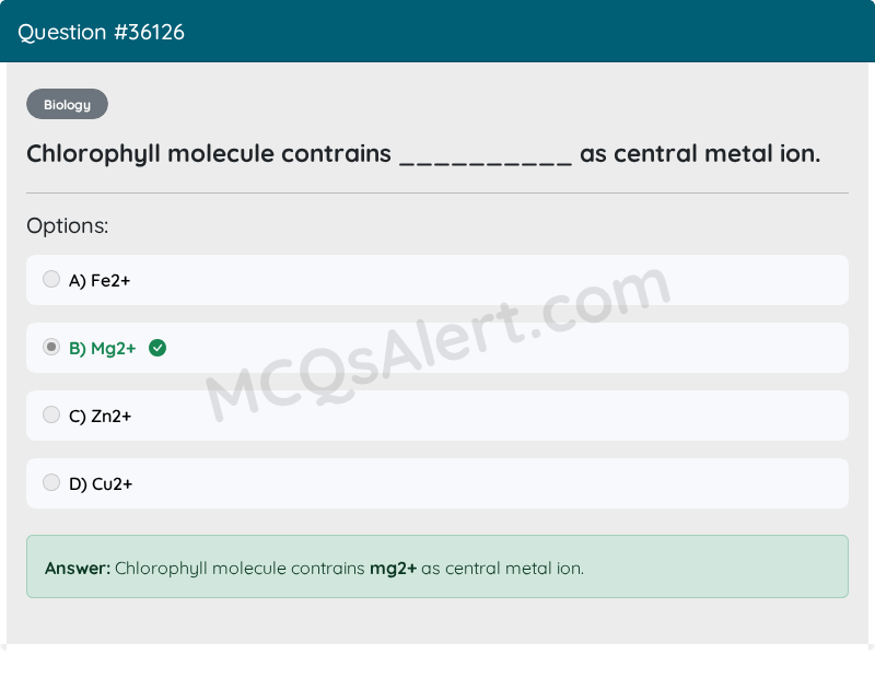 Question Screenshot
