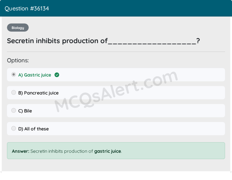 Question Screenshot