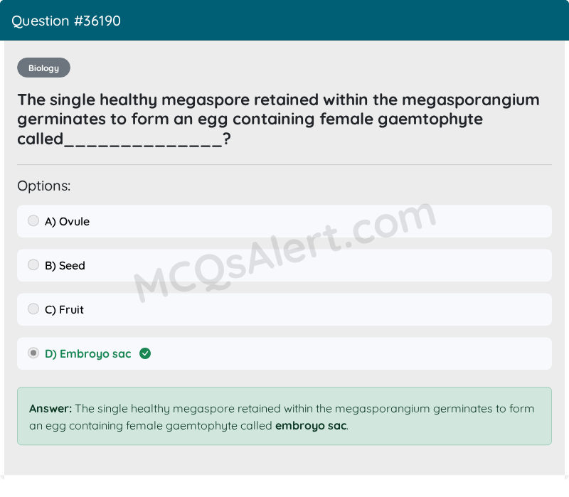 Question Screenshot