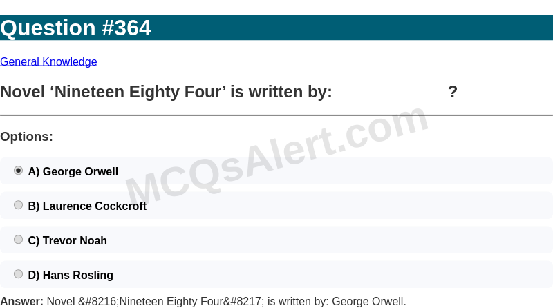 Question Screenshot