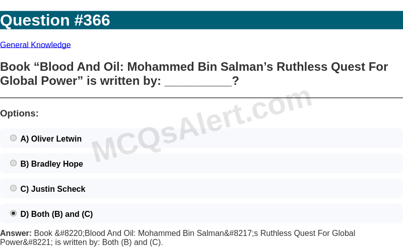 Question Screenshot