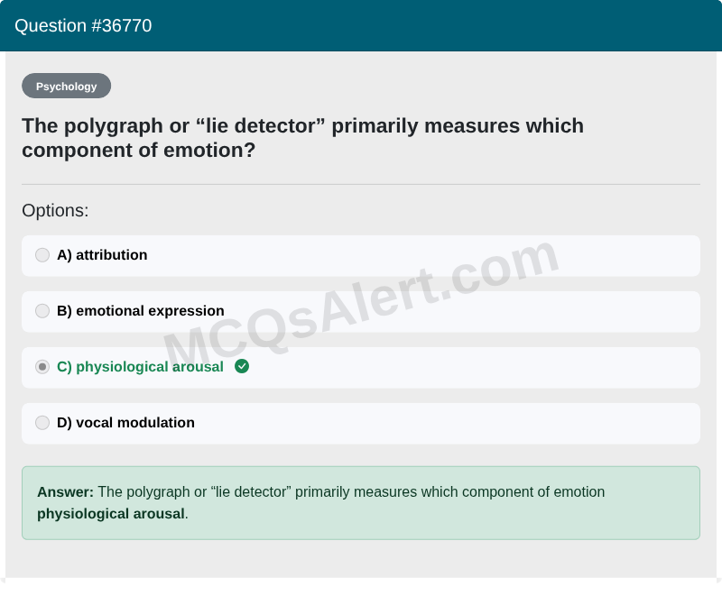 Question Screenshot