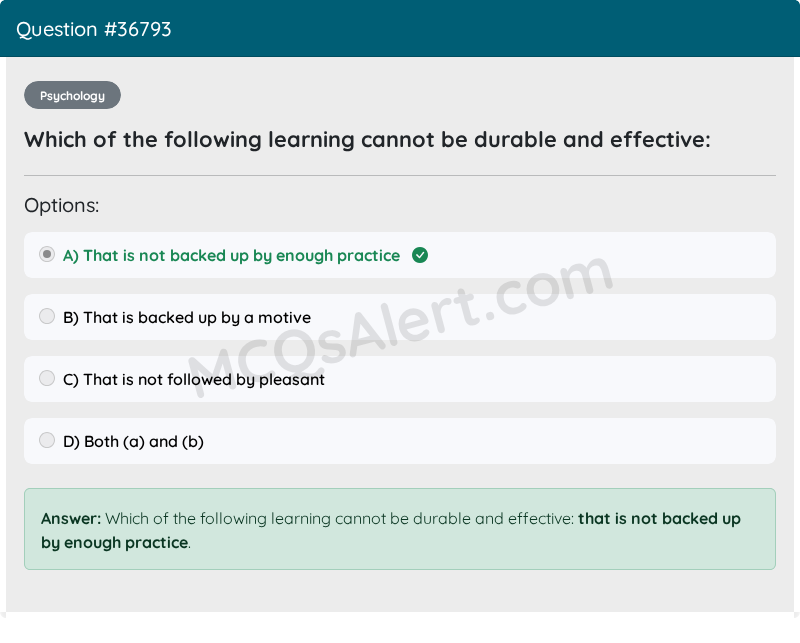 Question Screenshot