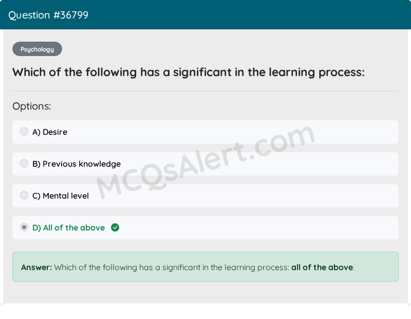 Question Screenshot