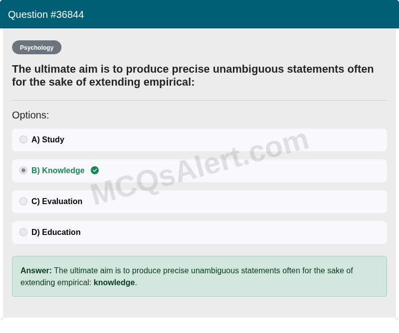 Question Screenshot