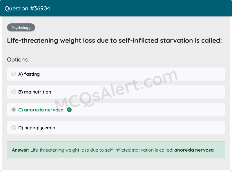 Question Screenshot
