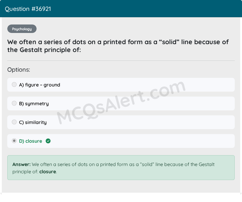 Question Screenshot