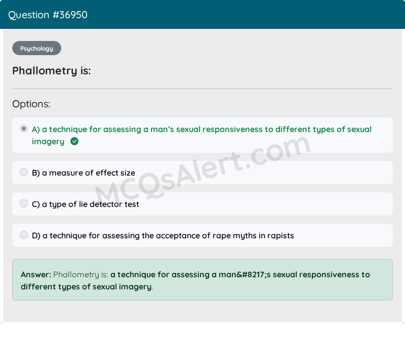 Question Screenshot