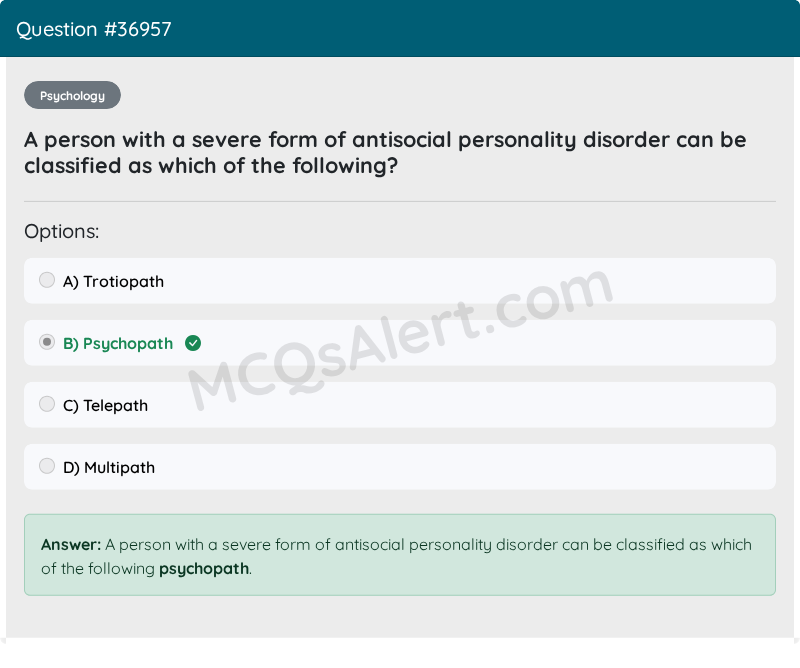 Question Screenshot